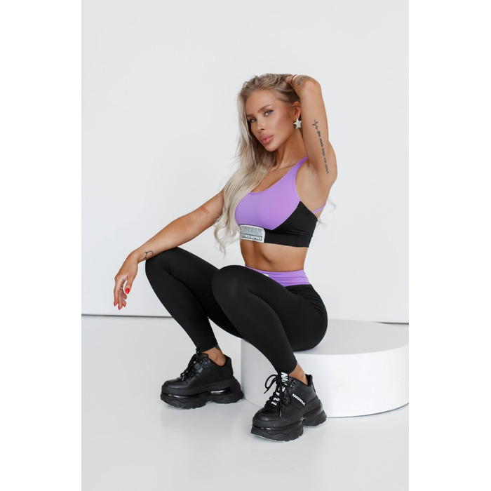Топ High-Impact Padded Sports Bra SIGNATURE Lila 472 Lilac