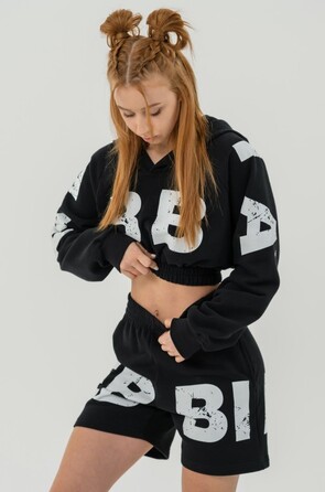 Шорти Nebbia Cotton gym shorts 6'' MUSCLE MOMMY Black 624