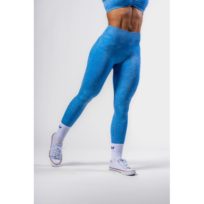 Легінси Nebbia High Waisted Push-Up Leggings TOTALLY SEAMLESS Blue 303