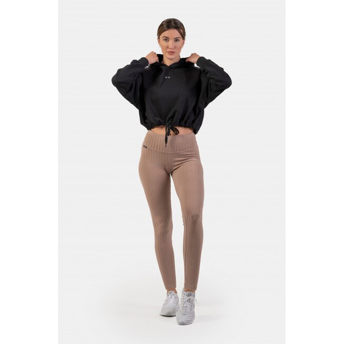 ХУДІ LOOSE FIT CROP HOODIE ICONIC BLACK 421