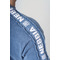 Футболка Nebbia Washed Oversized T-Shirt GOLDEN AGE Blue 790