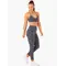 Леггинсы Ryderwear Hybrid Full Length Leggings - Steel Blue Leopard