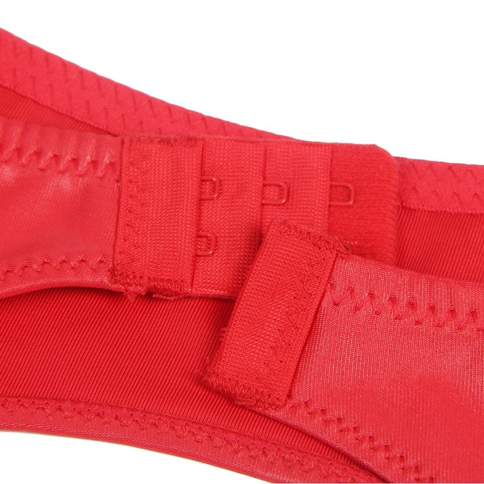 Сексуальні стрейч-трусики Star Night з поясом та підв'язками, із застібкою на 2 гачки ззаду, червоний