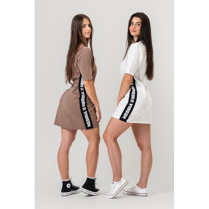Плаття Oversized T-Shirt Dress NEBBIA CLUB Cream 594