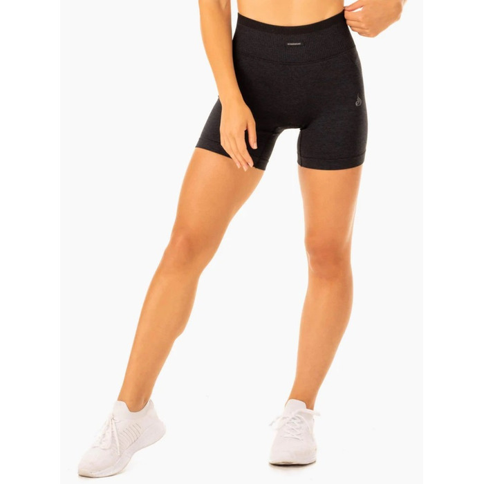 Шорты Excel Seamless High Waisted Shorts - Black Marl