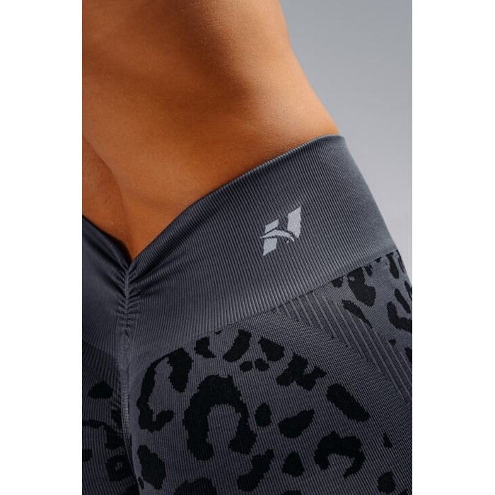 Шорти Nebbia Push-Up Compression Leopard Shorts PRIMAL Black Leopard 856