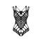 Боді B139 Obsessive crotchless teddy S/M/L