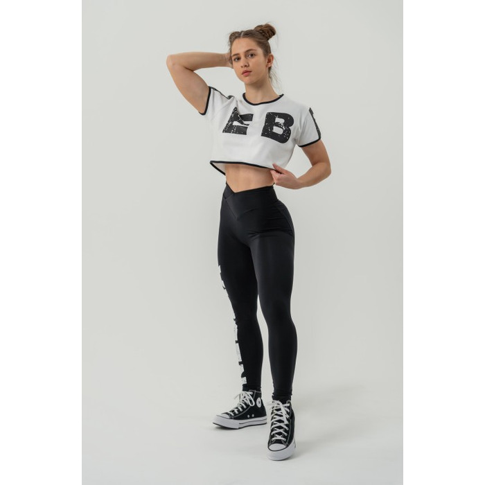 Легінси Nebbia High waisted gym leggings GLUTE CHECK Black 613