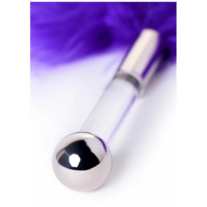 Пушок на короткой ручке Runye, фиолетовый