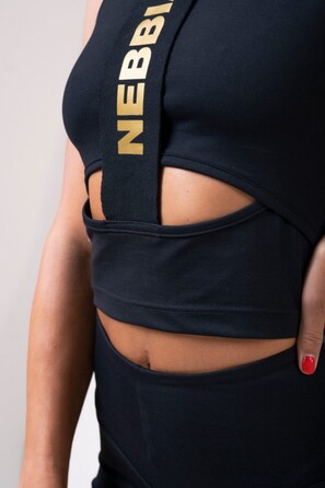 Топ Honey Bunny tank top 822 Black