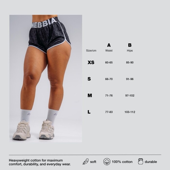 Шорти Nebbia Leopard Training Shorts PRIMAL Black Leopard  855