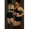 Mini Duo Lurex — Комбінезон Скульптурний Блиск, Створений Сяяти - зелений