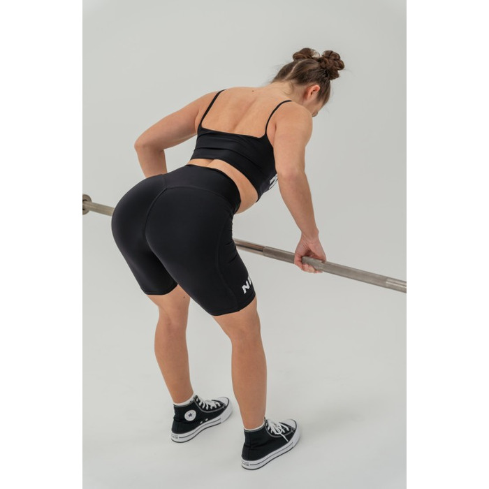 Топ Nebbia Bandeau bra BACK CHECK Black 612