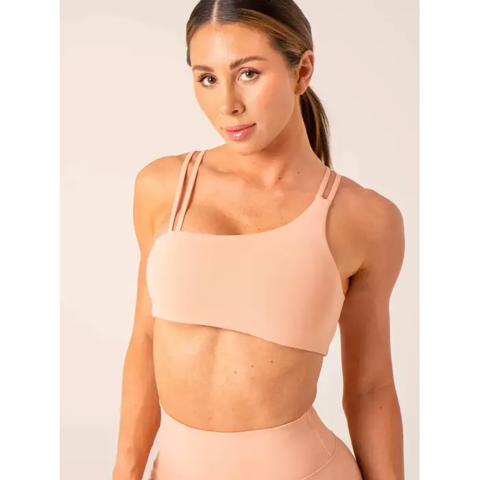 Топ Ryderwear Unstoppable One Shoulder Sports Bra - Peach
