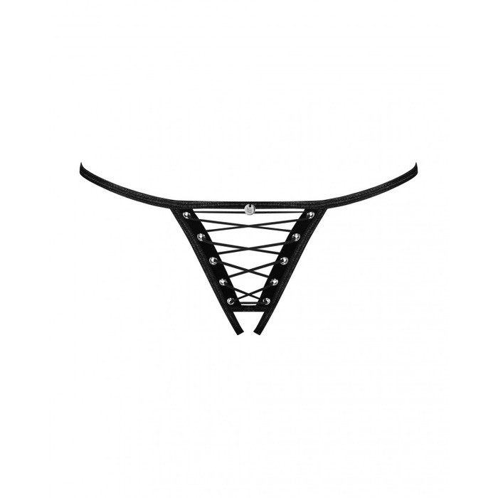 Трусики Obsessive Remediosa S/M Black