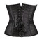 Корсет із сітки Star Night Grid Corset з гачками та шнурівкою, чорний, L (без коробки)