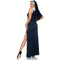 Костюм черниці Leg Avenue Sultry Sinner 3 предмети, чорний з білим, S