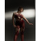 FRAME LEGGINS Burgundy mesh_ сітка бордо