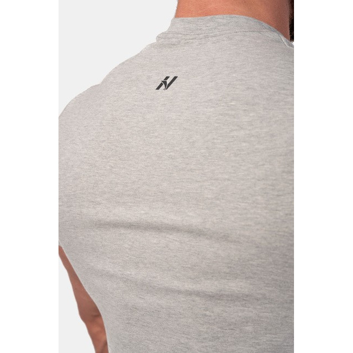 ФУТБОЛКА MINIMALIST LOGO NEBBIA T-SHIRT LIGHT GREY 291