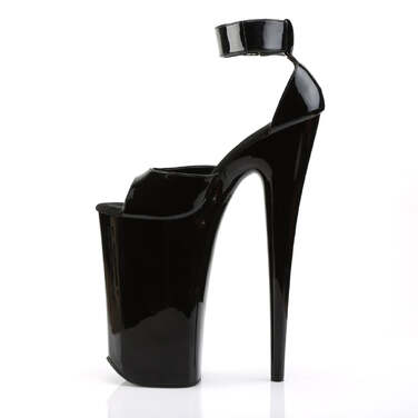 Туфли-лодочки Beyond-089, каблук 10 дюймов, высота 6 1/4 дюйма, закрытый задник, босоножкии D'Orsay, чёрные