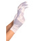 Рукавички сатинові Leg Avenue Satin Wrist білі, One Size