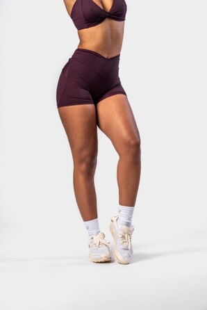 Шорти Nebbia V-shaping Belt Shorts STRONG BEAUTY Dark Red 428