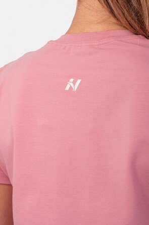 ФУТБОЛКА INVISIBLE LOGO NEBBIA T-SHIRT 602 Rose Roze