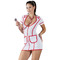 Сукня медсестри сексуальна Cottelli Colection Nurse Dress, M, біла