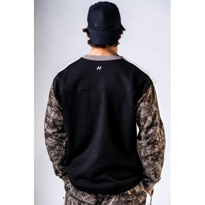 Світшот Nebbia Relaxed Sweatshirt POWER Light Brown Camo 903