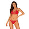 Комплект Obsessive Diyosa set 2-pcs red XS/S