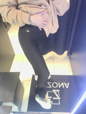 Леггинсы MyAngel V-shaped waist Black