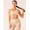 Топ Ryderwear Unstoppable One Shoulder Sports Bra - Vanilla Zebra