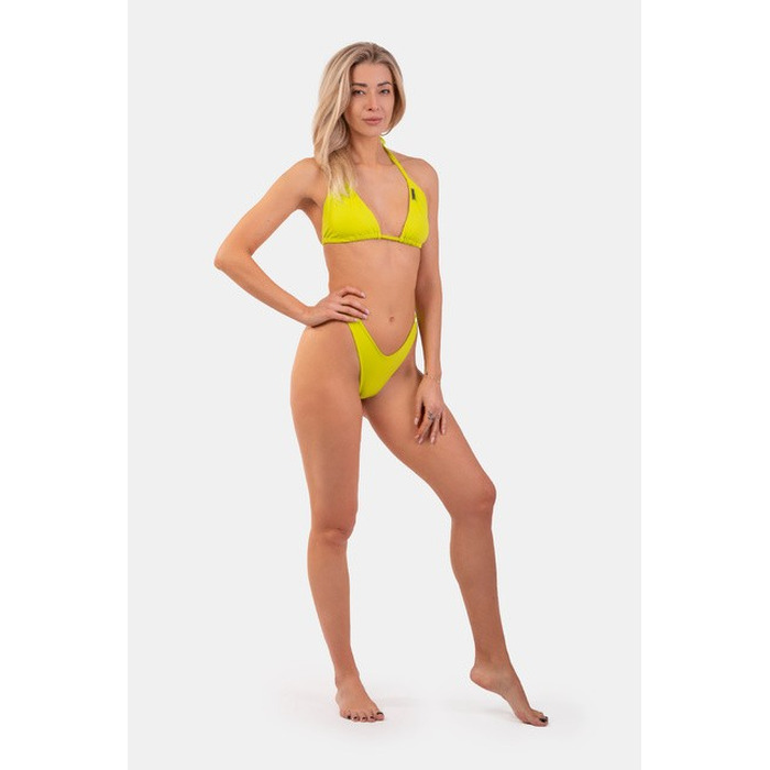 КУПАЛЬНІ ТРУСИКИ HIGH CUT V-SHAPE BIKINI BOTTOM GREEN 456 Yellow