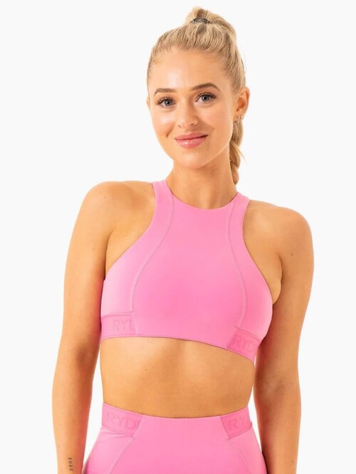 Топ Level Up High Impact Sports Bra - Pink