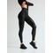 Легінси BLACK LEGGINGS WITH V WAISTBAND AND SHINE DETAIL