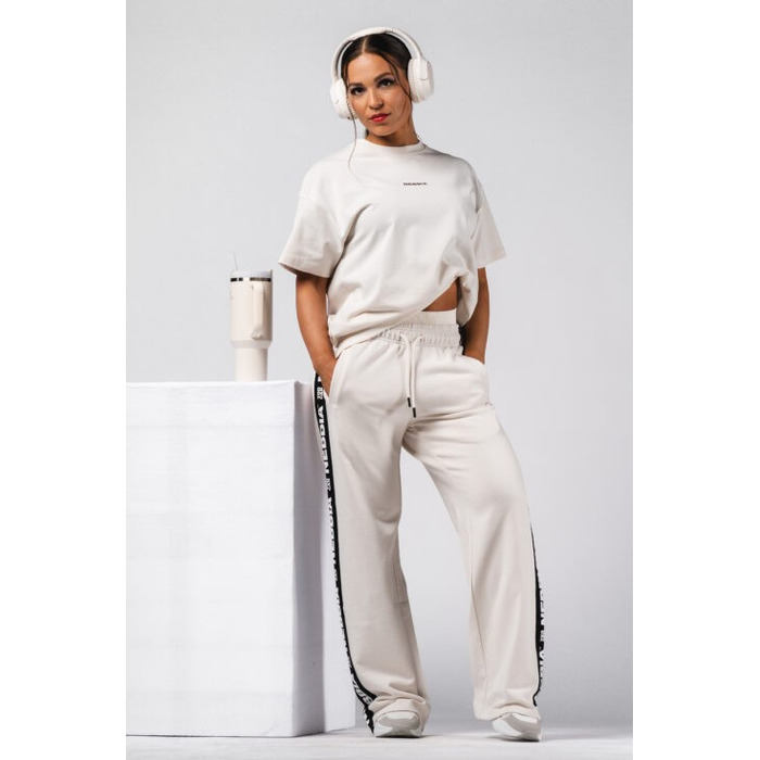 Футболка Nebbia Oversized Tee RESET Cream 491