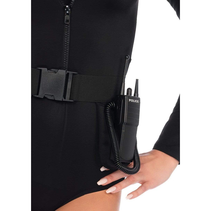 Костюм полицейской S Leg Avenue SWAT Babe, 5 предметов, черный