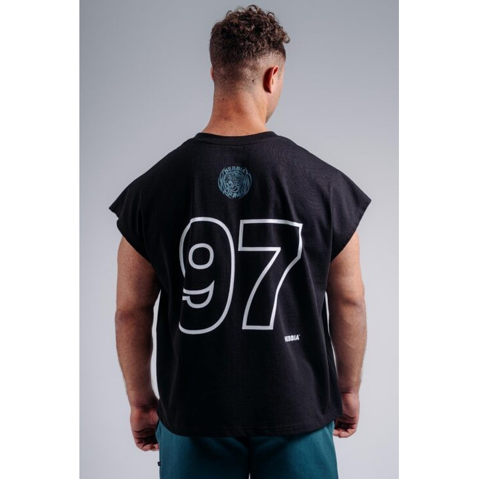 Безрукавка Nebbia Oversized Tank Top '97 PRIMAL Black 873