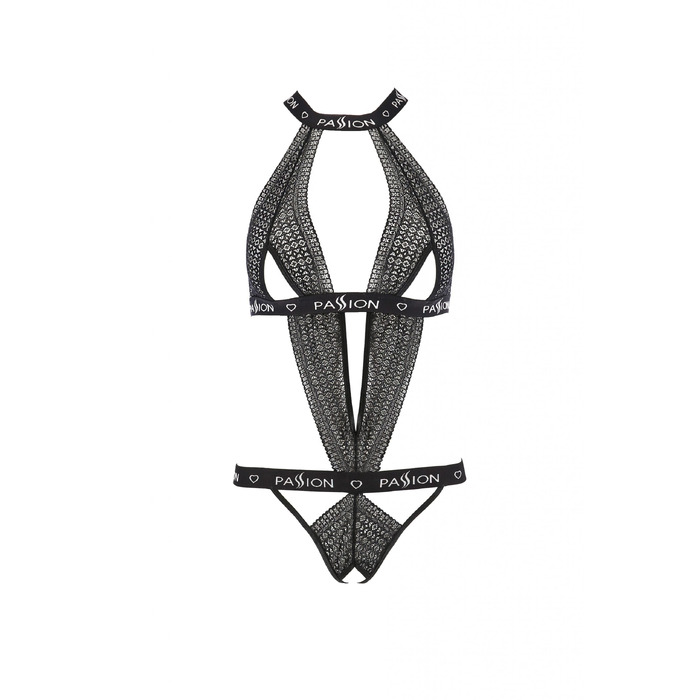 Боди с халтером MIRAJANE BODY black S/M - Passion