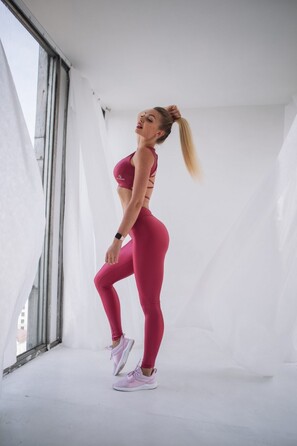 Легінси Fitzona Leggins Classic darkred