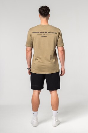 Футболка Nebbia Muscle Fit T-shirt FLEXIN' Green 358