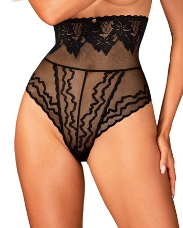 Трусики з високою талією Obsessive Arienna XS/S