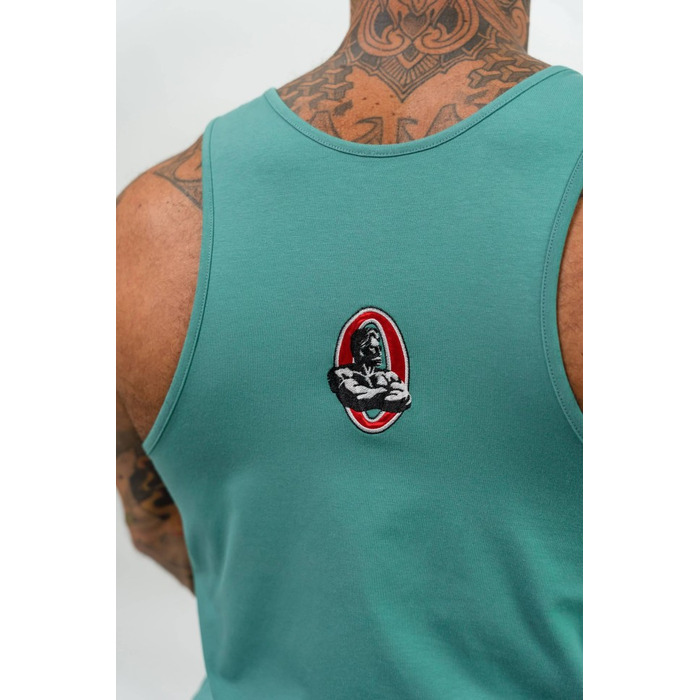 Майка Nebbia Gym Tank Top STRENGTH Green 714