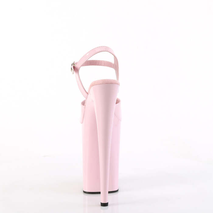 Босоніжки Infinity-909 на підборах 9 дюймів, босоніжки з ремінцем на щиколотці 5 1/4 дюйма, рожеві