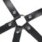 Портупея зі штучної шкіри Star Night Leather Chest Harness Straps, чорна