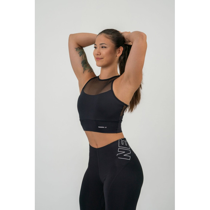 Топ FIT Activewear Padded Sports Bra 437 Black