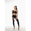 Dance Exo Sequin – Шорти з паєтками для pole dance, heels та сценічних виступів - чорний
