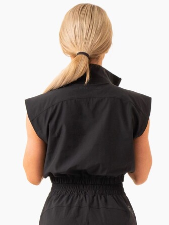 Топ Level Up Sleeveless Training Top - Black