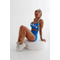 Шорти Nebbia High Waisted Shorts 5″ GYM HERO Blue 582