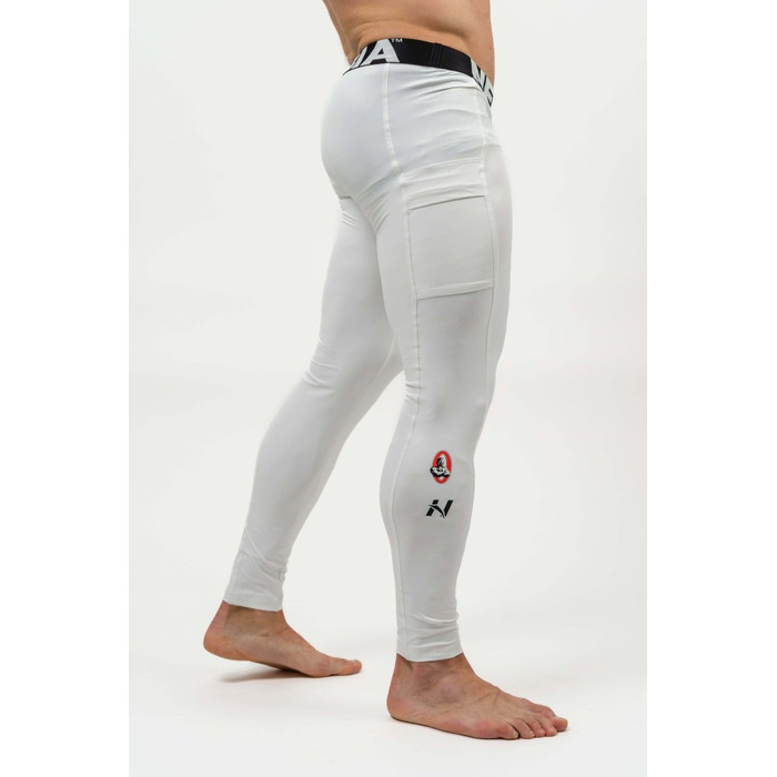 Легінси Nebbia Gym Leggings with Pocket DISCIPLINE White 708